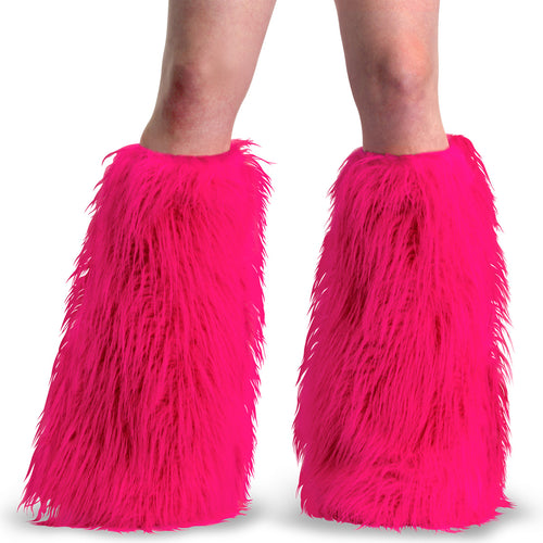 Faux Fur Leg Warmers